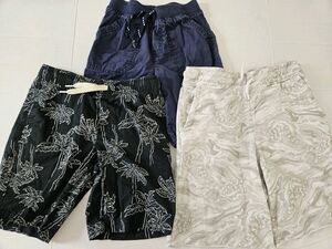 Lot Of 3 Boys Sz 7 & 6/7 Elastic Waist Shorts Old Navy Jumping Beans